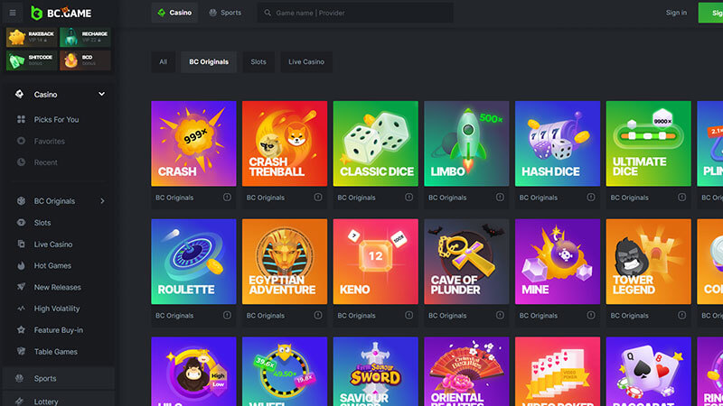 Experience Thrills at BCGame Casino KZ